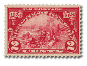 615 - 1924 2c Walloons Landing at Fort Orange, Carmine Rose