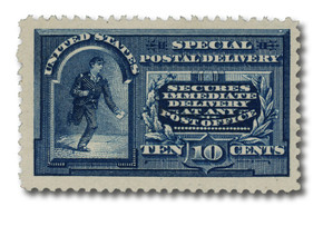 E12-19 - 1922-1951 Special Delivery, Set of 8 Stamps - Mystic