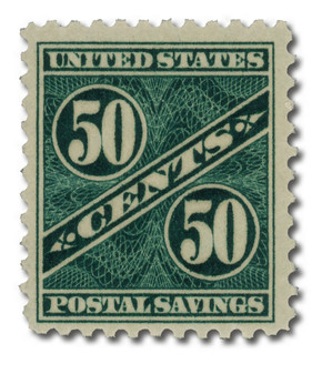 PS7 - 1940 10c Postal Savings, Deep Ultramarine - Mystic Stamp Company
