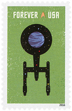 5132 - 2016 First-Class Forever Stamp - Star Trek: Insignia