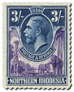 13 - 1929 Northern Rhodesia