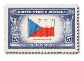 911 - 1943 5c Overrun Countries: Flag of Norway - Mystic Stamp Company