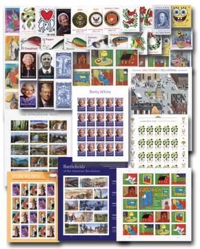 YS2025G - 2025 Giant US Commemorative Collection, 88 Mint Stamps plus 4 Mint Sheets