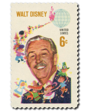 1355 - 1968 6c Walt Disney