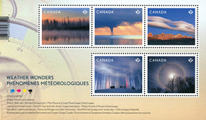 MFN045 - 2018 Weather Wonders, Mint Souvenir Sheet, Canada