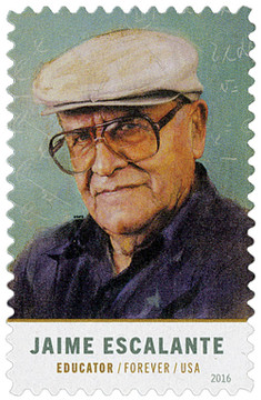 5100 - 2016 First-Class Forever Stamp - Jaime Escalante
