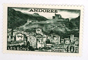 138 - 1955 Andorra, French