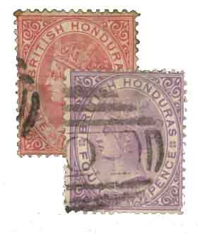 14-15 - 1882-84 British Honduras