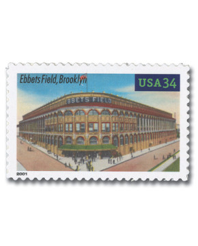 3510 - 2001 34c Legendary Baseball Fields: Ebbets Field