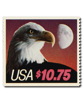 2122 - 1985 $10.75 Eagle & Moon, Booklet Single