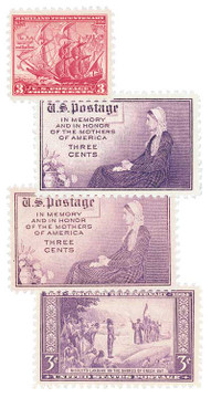 736-39 - 1934 Commemorative Issues, Complete Set of 4 Stamps