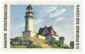 Maine Statehood Lighthouse