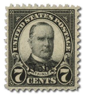 674 - 1929 5c Theodore Roosevelt, Deep Blue, Nebraska Overprint