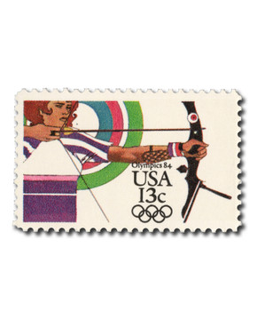2050 - 1983 13c Los Angeles Summer Olympics: Archery
