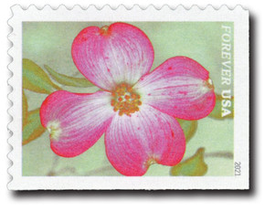 5558 - 2021 First-Class Forever Stamps - Garden Beauty: Pink Flowering Dogwood