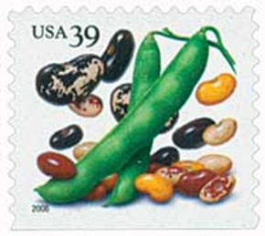 4017 - 2006 39c Beans from vending booklet