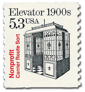 2262 - 1987 17.5c Transportation Series: 1911 Race Car - Mystic