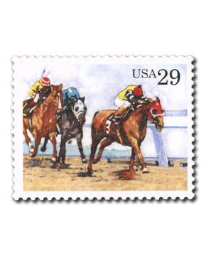 2757 - 1993 29c Sporting Horses: Racing