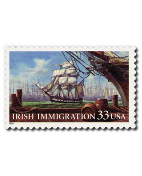 3286 - 1999 33c Irish Immigration
