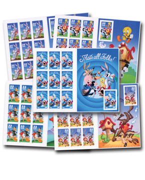 3391 - 2000 33c Wile E. Coyote & Roadrunner, Pane of 10 Stamps