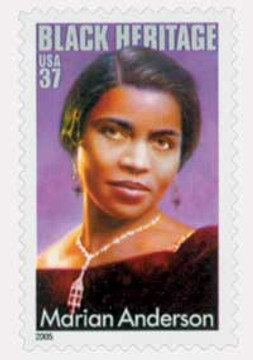 3896 - 2005 37c Black Heritage: Marian Anderson