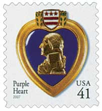 3784 - 2003 37c Purple Heart, Perf. 11.25 x 10.75 - Mystic Stamp