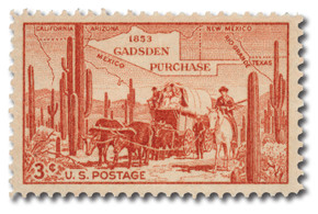 1028 - 1953 3c Gadsden Purchase