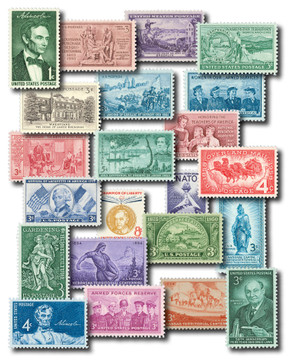 1075 - 1956 FIPEX Souvenir Sheet - Mystic Stamp Company
