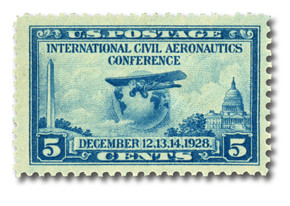 648 - 1928 5c Discovery of Hawaii, Dark Blue - Mystic Stamp Company