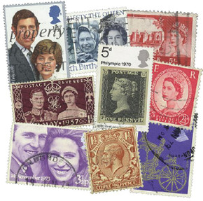 MP1487 - Great Britain Pictorials, 300 Different Stamps