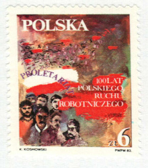 Poland 1982 100th Anniversary of Polish Workers' Movement