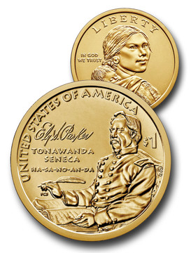 CW-019P - 2019 $1 Native American Coin - Space/Astronauts - Mary