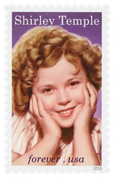 5060 - 2016 First-Class Forever Stamp - Legends of Hollywood: Shirley Temple