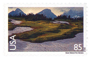 C149 - 2012 85c Scenic American Landscapes, Glacier National Park
