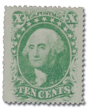 Offering オファリング 20 - 1857-61 1c Franklin, Blue, Type II, Perf. 15.5 - Mystic