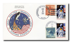 STS76A - STS-76 Launch and Return Covers