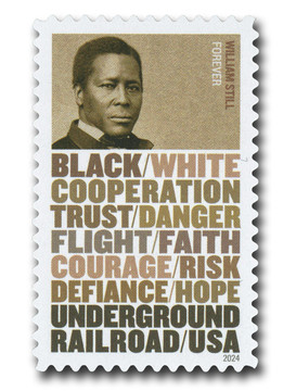 【関税込み】AFTER PRAY ネイビー Flora Stamp フーディ 5841 - 2024 First-Class Forever Stamp - Frederick Douglass