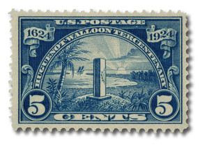 615 - 1924 2c Walloons Landing at Fort Orange, Carmine Rose