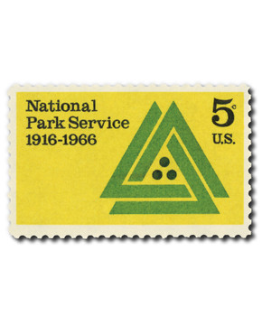 1314 - 1966 5c National Park Service