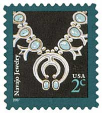 3752 - 2006 2c Navajo Necklace - Mystic Stamp Company