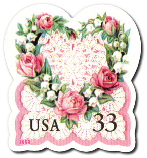 3274 - 1999 33c Love Series: Victorian Love