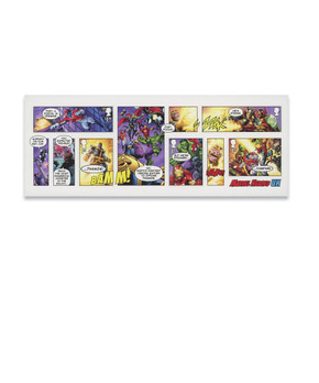 M12466 - 2019 Marvel Comics - Characters, Mint Sheet of 5 Stamps, Great Britain