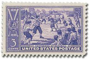 855 - 1939 3c Baseball Centennial