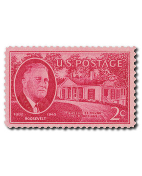 931 - 1945 2c Franklin Roosevelt & Little White House