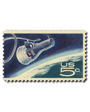 1332 - 1967 5c Accomplishments in Space: Gemini 4 Capsule