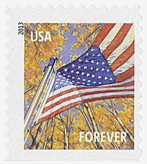 フォーエバースタンプ (2013) 4782-85 - 2013 First-Class Forever Stamp - A Flag for All
