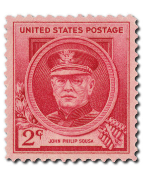 880 - 1940 2c Famous Americans Series: John Philip Sousa