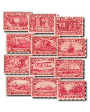 Q9 - 1913 25c Parcel Post, Manufacturing - Mystic Stamp Company