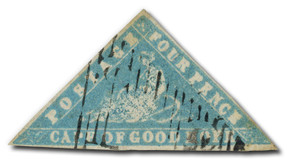 9 - 1861 Cape of Good Hope, "Hope" Seated