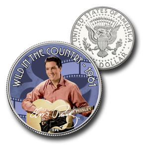 CNS406 - Elvis Presley "Wild in the Country" US Half Dollar Commemorative Coin